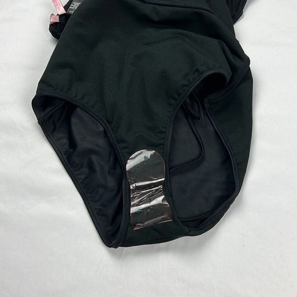 Ted Baker London NEW Women’s U.S 8 Black Halter Deep Back Cut Swimsuit - Picture 8 of 14